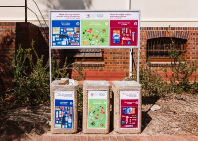 Three bin system